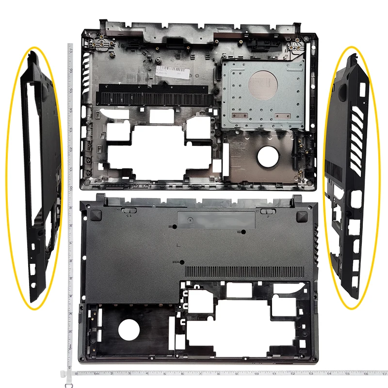 Новинка GZEELE для lenovo B40 Женская задняя рамка ЖК-экрана Упор рук нижняя базовая