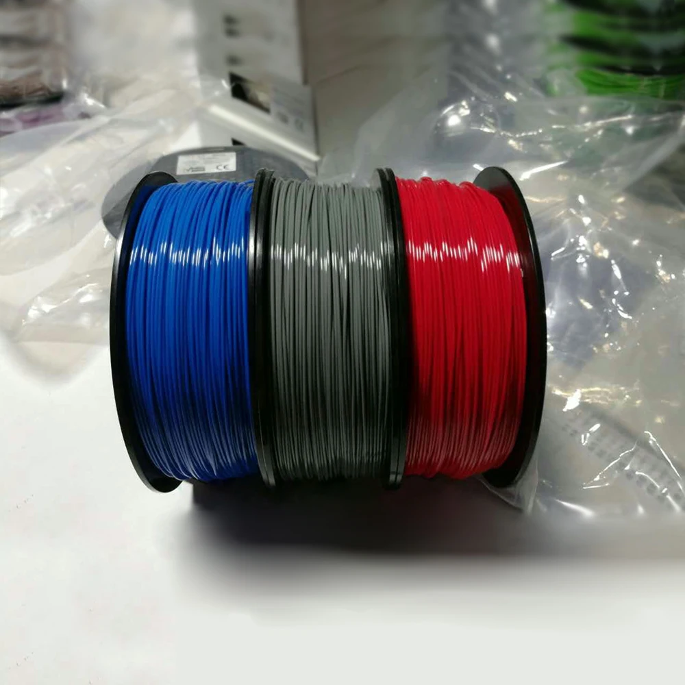 

2021 HOT Nisay PETG Filament 1.75mm Red 3D Printer Consumables, 1kg (2.2lbs), Dimensional Accuracy +/- 0.03 mm Fit Most Printer