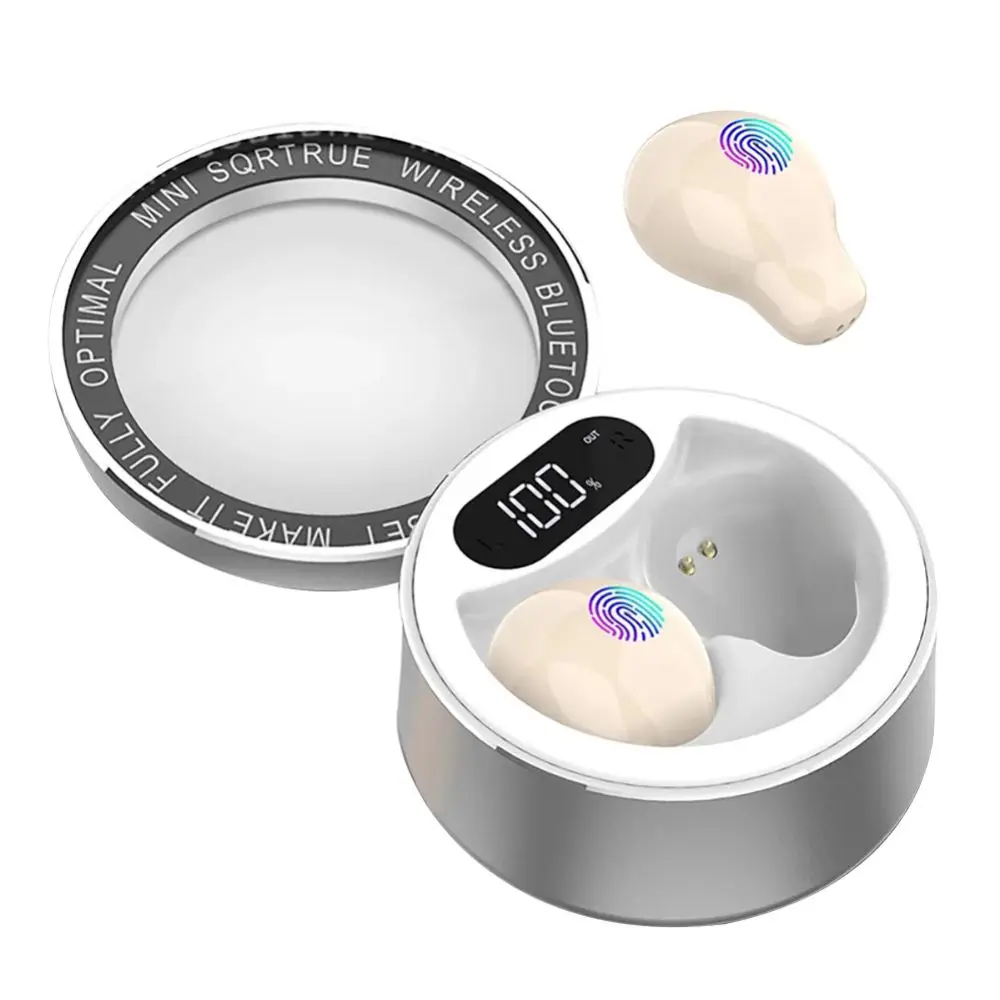 

Спортивные наушники-вкладыши, беспроводные стерео наушники с шумоподавлением и дисплеем питания, спортивные наушники для всех смартфонов