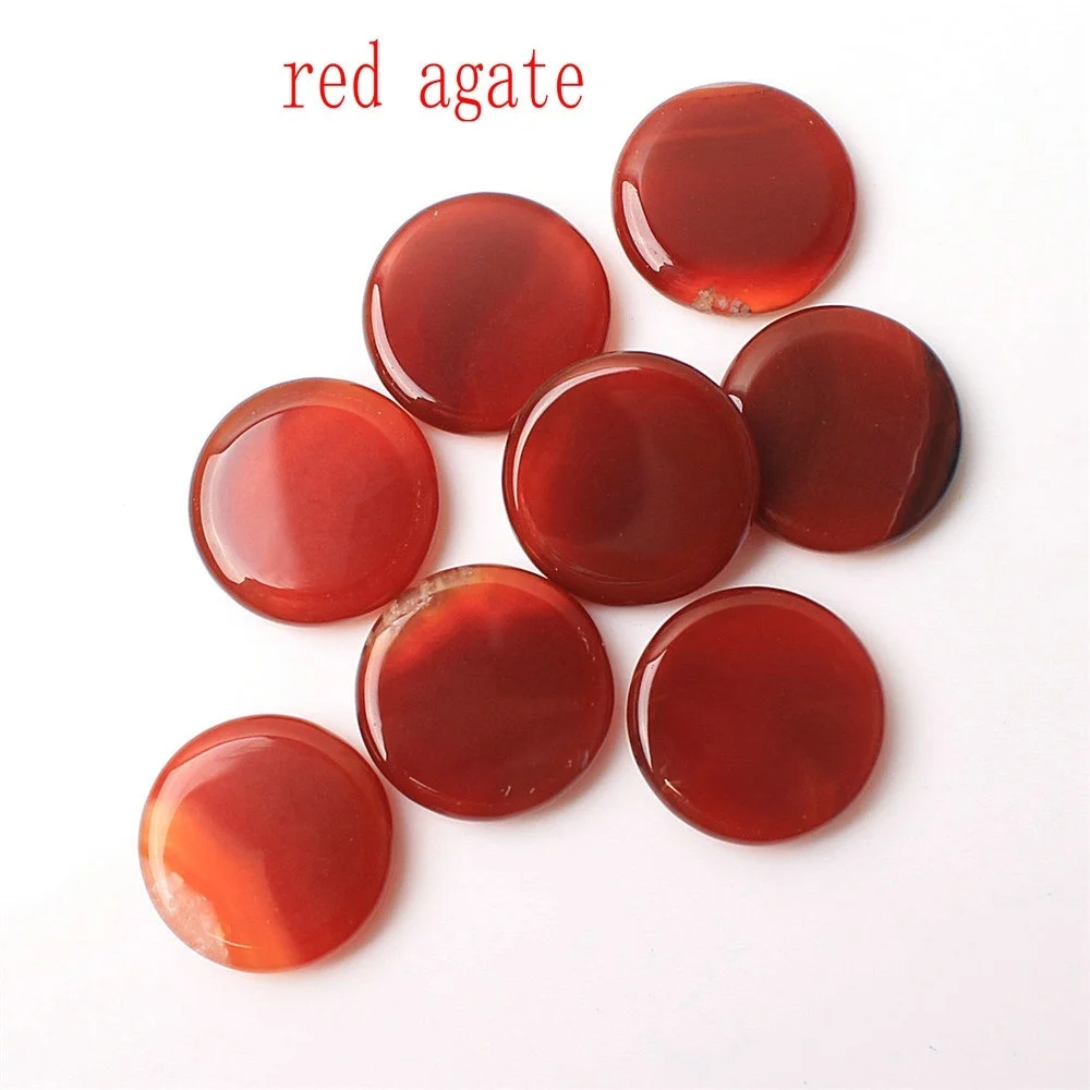 1 шт. чакра натуральные Кристальные круглой формы камень 7 Чакра Кулон с