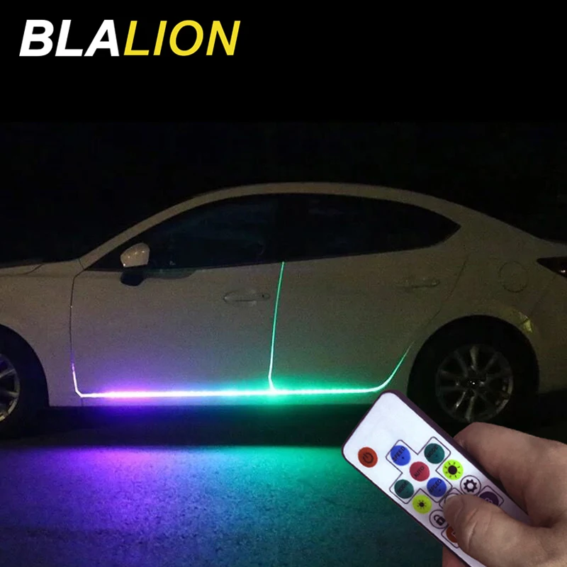 12V светодиодный автомобильный светильник s Гибкая Водонепроницаемый