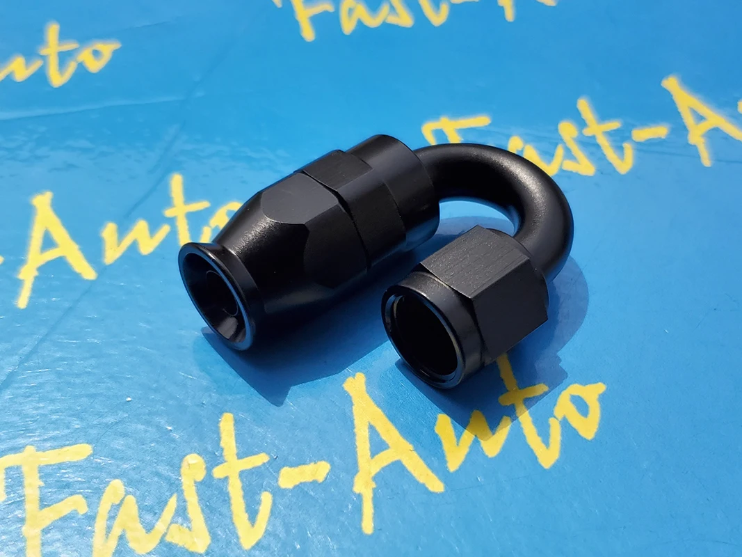 Многоразовые поворотные концы шланга AN 8 8an an8 3/4 16unf 180 градусов PTFE tpfe|hose end|an8 fittinghose