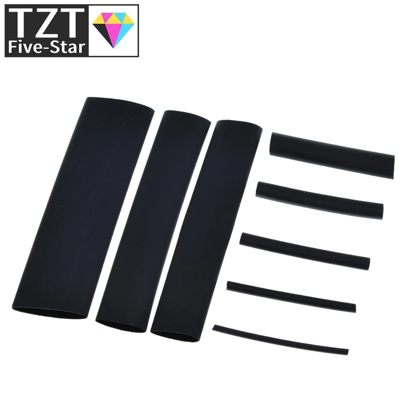 328 шт. термоусадочные трубки в ассортименте 2:1|Изоляционные материалы и элементы|