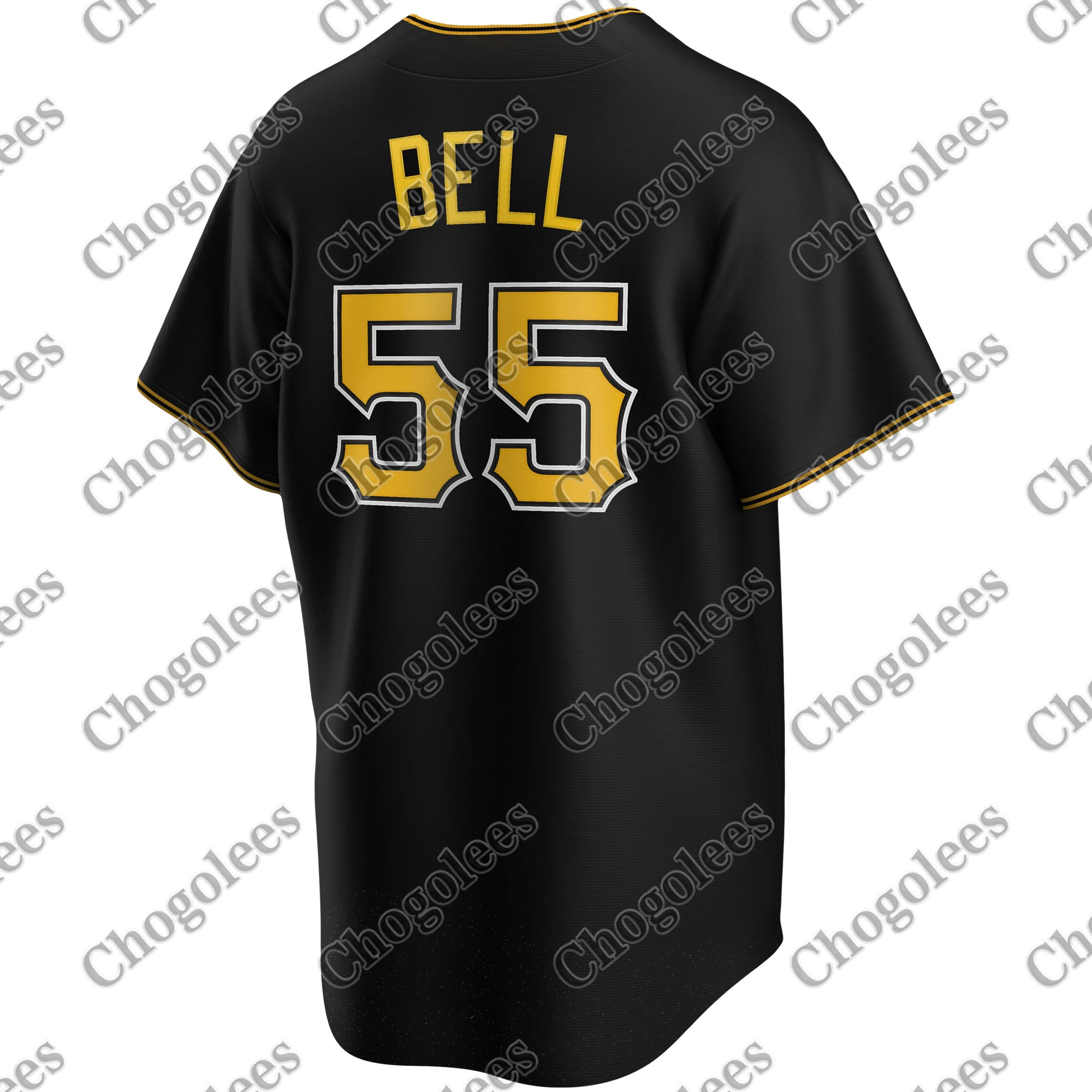 

Baseball Jersey Josh Bell Pittsburgh Alternate 2020 Player Jersey - Black