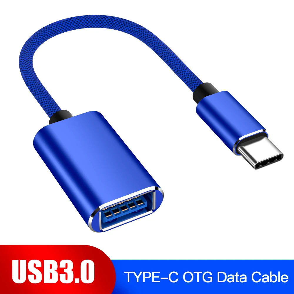 Кабель адаптер USB Type C для Samsung S10 S9 Macbook Xiaomi Huawei|Кабели MP3/MP4-плееров| |