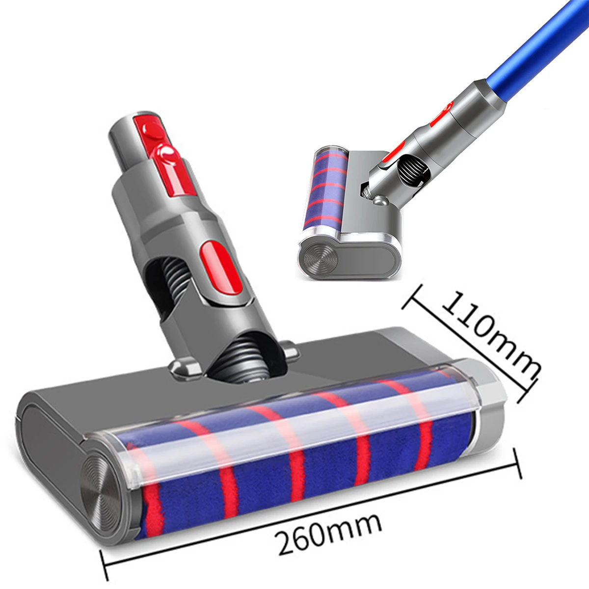 

Floor Head Brush Head V7 V8 V10 V11 Vacuum Cleaner Replacement Electric