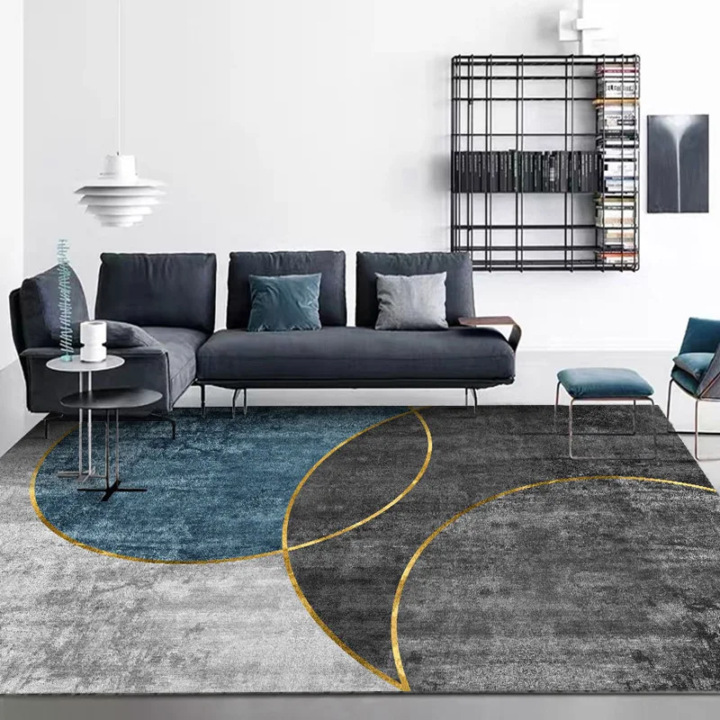 

Autumn And Winter Washable Carpet Rug For Living Room Washable Modern Printing Geometric Floor Rug Carpet For Parlor Mat Bedroom