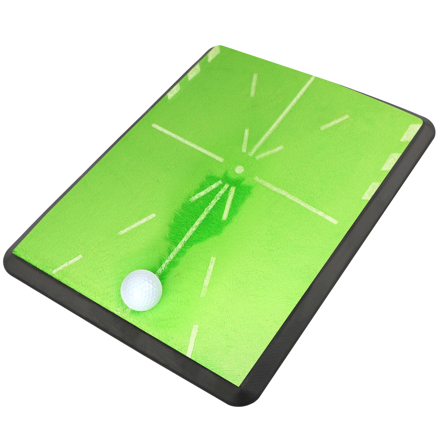 

Champkey 13" 17" Golf Carpet Mini Putting Ball Pad Practice Mat Indoor outdoor Golf Green Practice Office Machine Washable