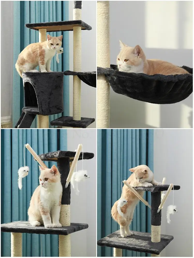 Рамка для кошек скалолазания гнездо дерево Tongtianzhu один захват Многоуровневая
