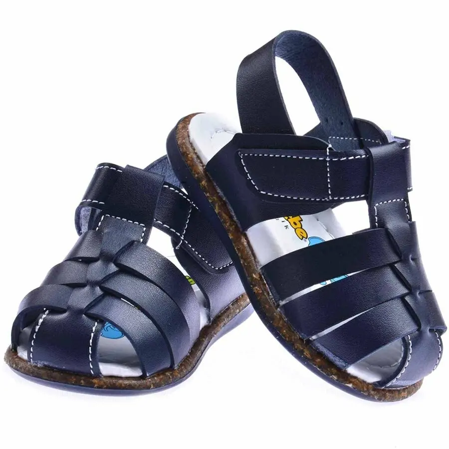 

Kids Sandals Cute Bebe Kiko Lf 2321-29 Orthopedic Size First Step Sandals Slippers Navy Blue