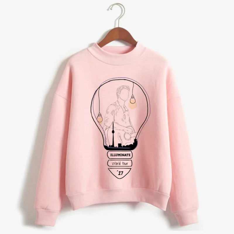 Shawn Mendes Senorita Harajuku модные Мультяшные толстовки для женщин Lost In Japan Ullzang 90s графические толстовки хип-хоп Женская толстовка - Цвет: H2041