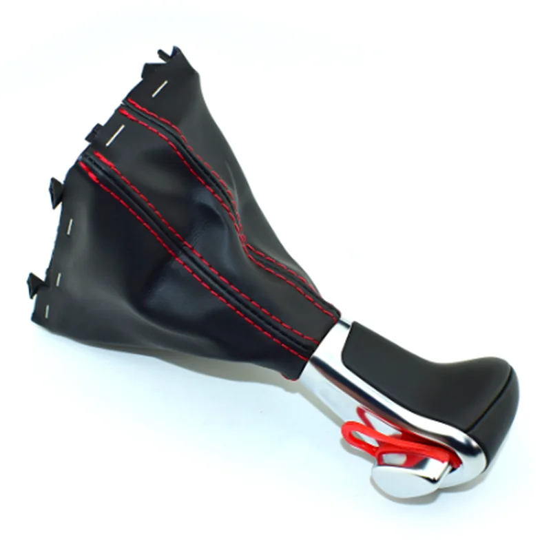 Автомобильная кожаная хромированная автоматическая ручка переключения передач