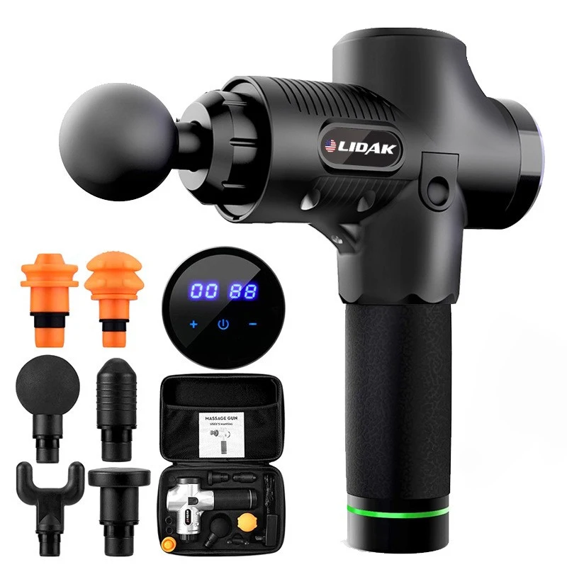 Горячая Распродажа пистолет для массажа мышц вибрационный спортивный массажер