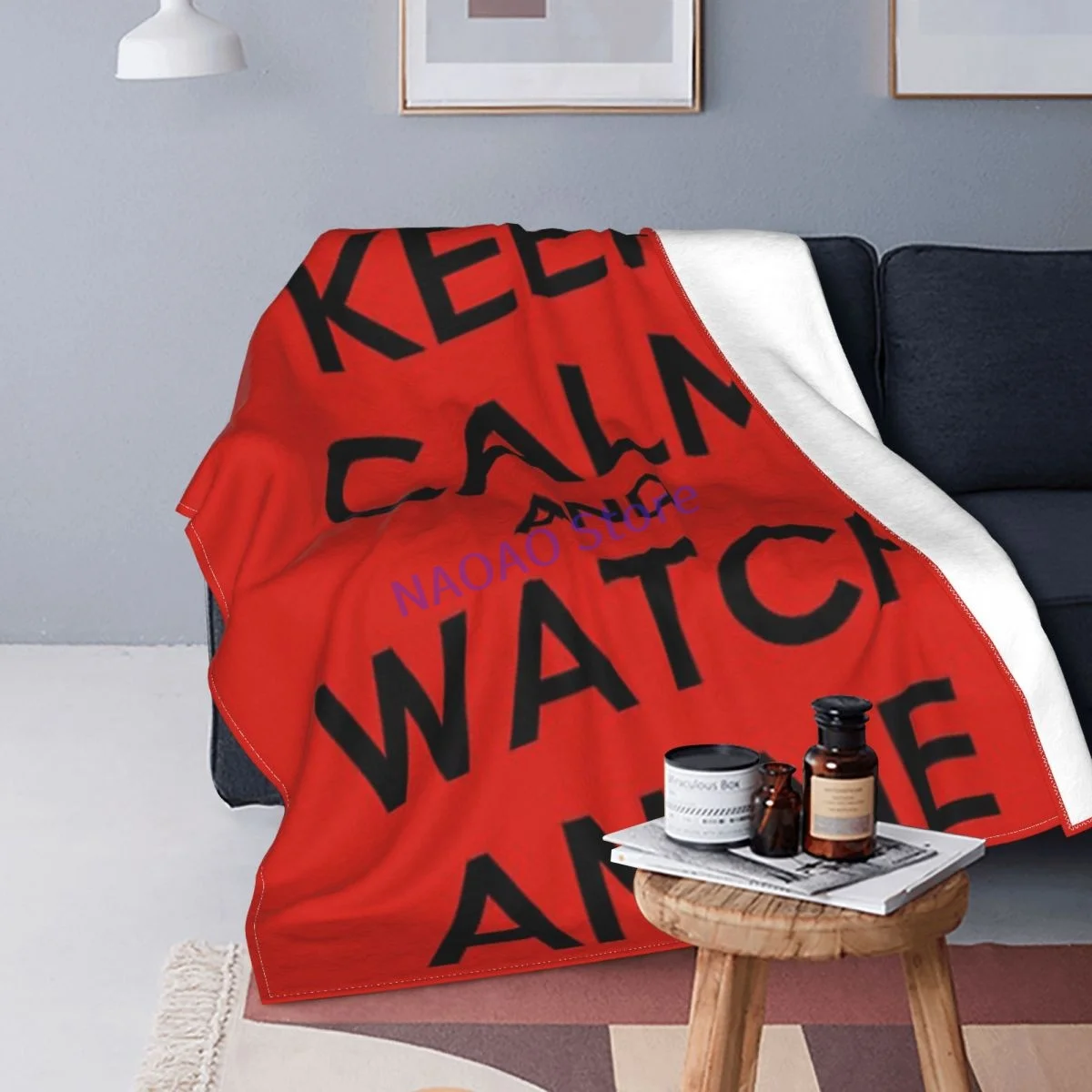 Сохраняйте спокойствие и смотрите аниме цитату японская манга фраза Бросьте