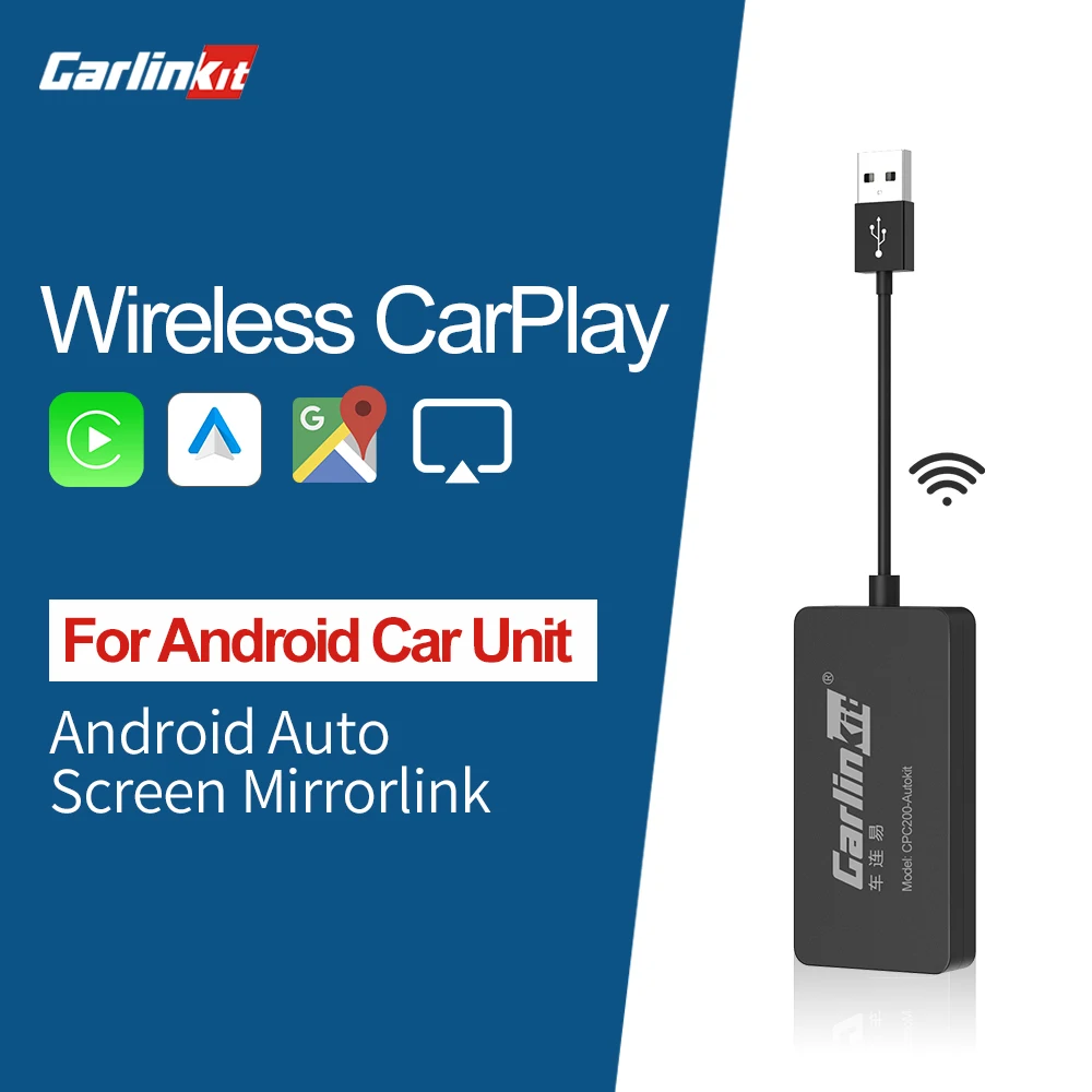 Carlinkit USB беспроводной Автомобильный ключ Android Авто продажа для модификации