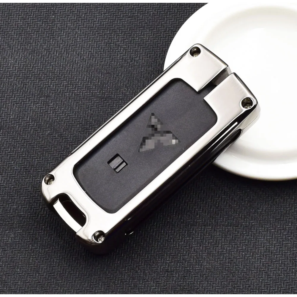 Брелок для ключей из цинкового сплава Mitsubishi Outlander Lancer 10 Pajero Sport ASX RVR L200 Smart Remote Fob Cover