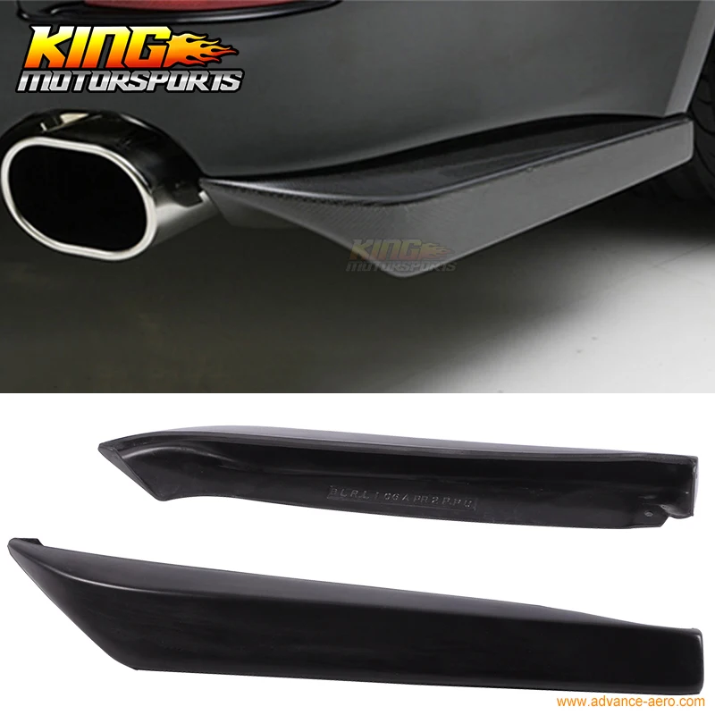 Подходит для 06 13 Lexus IS250 IS350 2 шт. задние фартуки бампер Spats сплиттеры|bumper lip|lip