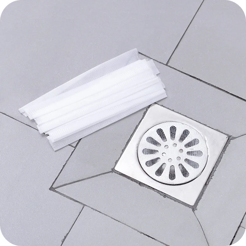 Фильтр для слива пола в ванной комнате и туалете 100 шт. фильтр с защитой от засоров