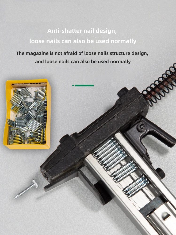 Стальной гвоздезабивной пистолет ручная установка пазов фиксированный артефакт