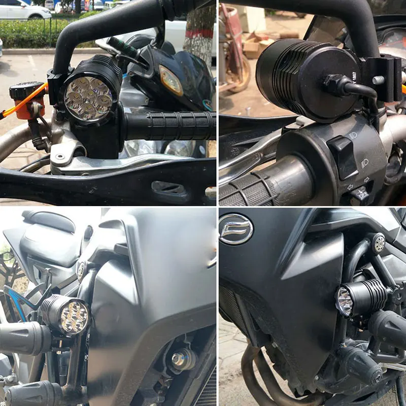 1 комплект мотоцикл туман светильник s Для BMW R1200GS ADV F800GS F700GS F650GS K1600 светодиодный