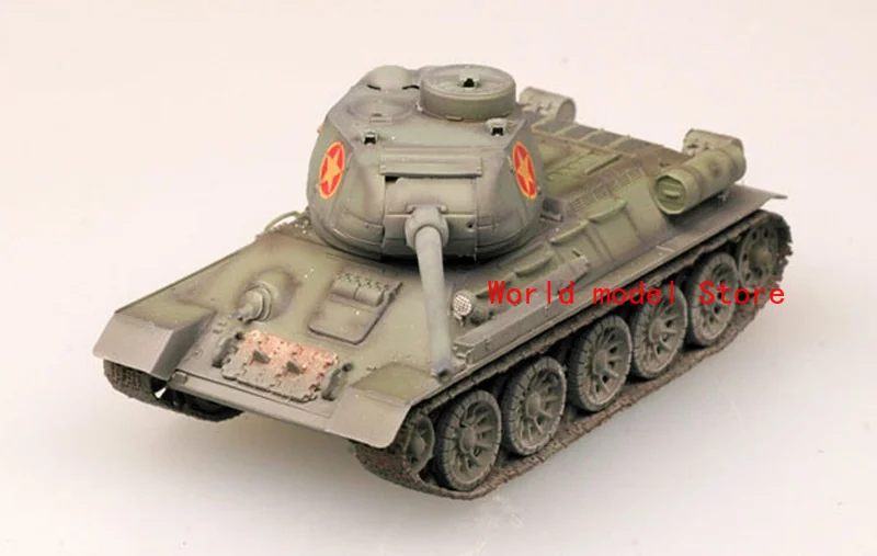 Легкая модель 1/72 вьетнамская армия T-34/85 танк пластиковый #36274 | Игрушки и хобби