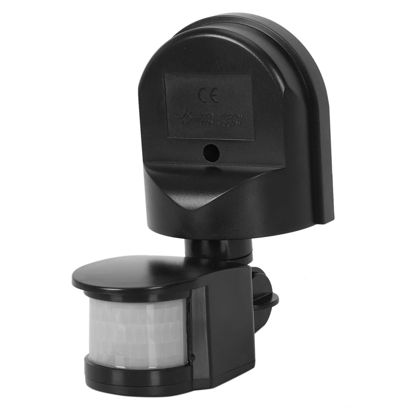 Внешний светильник настенный с Pir датчиком движения 240 в 180 градусов|Сенсор и