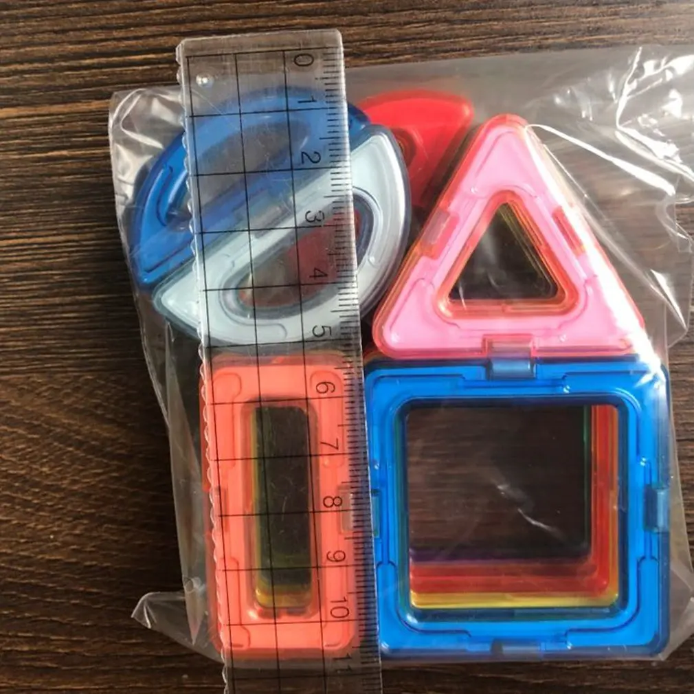 

20PCS Mini Magnetic Designer Construction Set Model & Building Toy Plastic Magnetic Blocks Educational Toys For Kids Gifts