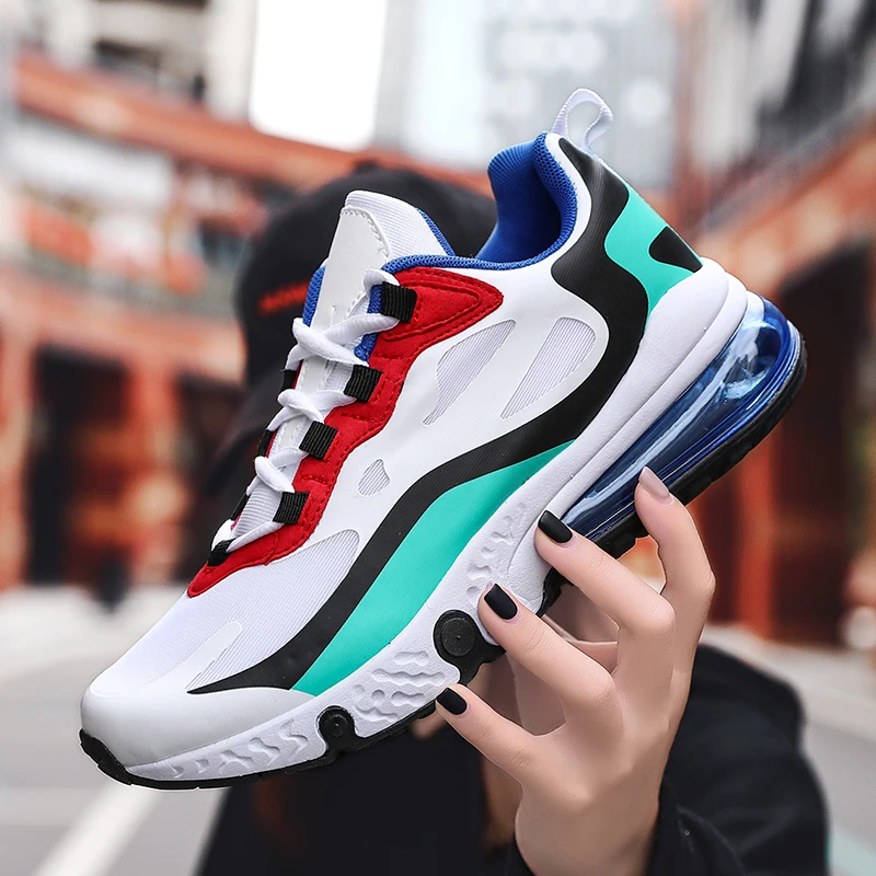 Goodstus casual shoes men's antiskid thick bottom high tech shockproof air cushion sneaker lace up breathable simple | Обувь
