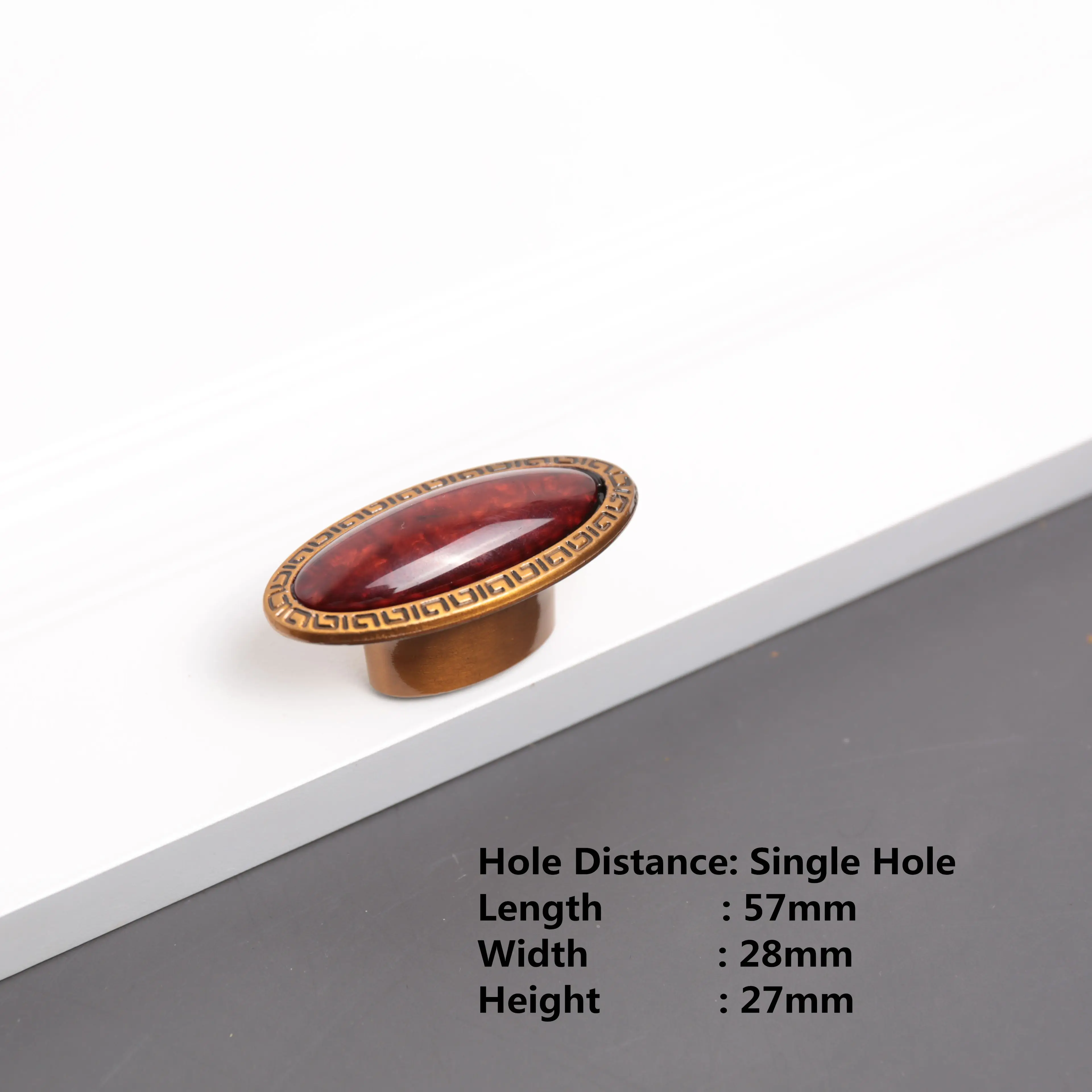 

Ручки для шкафов Alumium кофейно-винный красного цвета