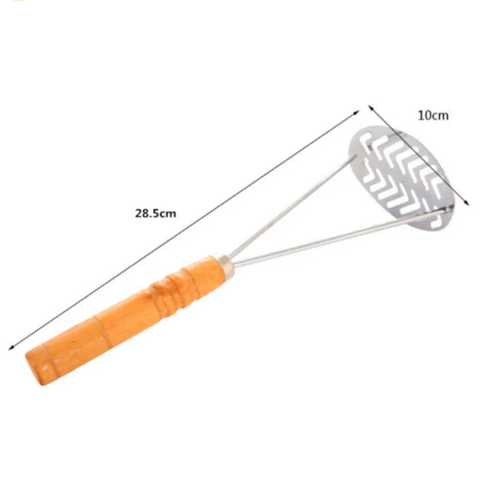 

Stainless Steel Potatoes Mud Pressure Mud Machine Potato Masher Ricer Fruit Vegetable Tools Kitchen Accessories