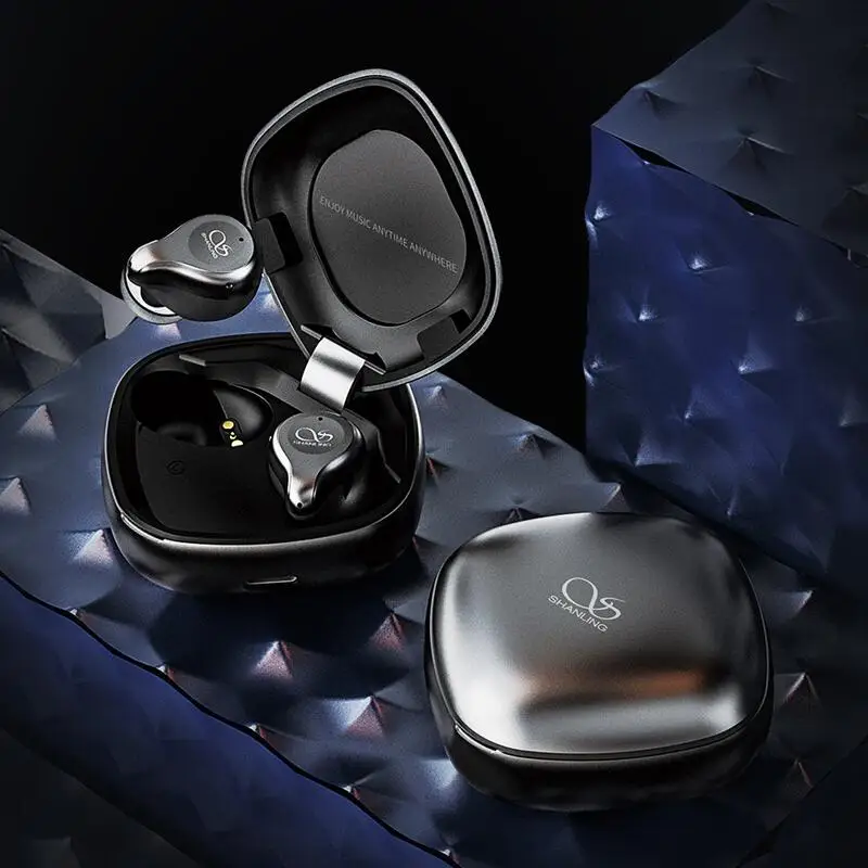 

Shanling MTW300 TWS Bluetooth Earphones True Wireless Dynamic Hifi Music IPX7 Waterproof Earbuds Up To 35 Hours Battery Life