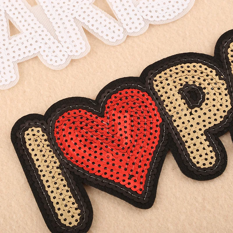 Нашивка I Love Paris для пришивания утюгом французская дорожная сувенирная