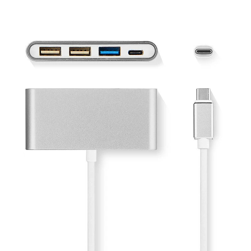 3,1 USB C концентратор типа C к USB 3,0 сплиттер конвертер для MacBook Pro Air портативный Hab адаптер Аксессуары для ноутбуков