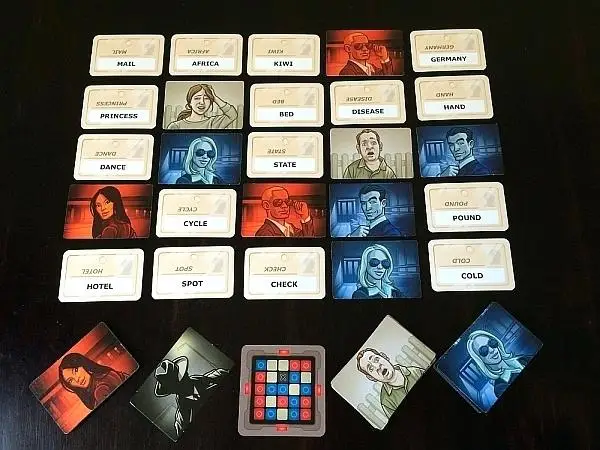 Конфиденциальная экшн игра Codenames семейная настольная друг Вечерние игры