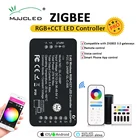 Умная LED лента OPTO ZIGBEE 3,0 RGBWW RGBCCT, управление со смартфона, голосовое управление через приложение, совместима с Alexa Echo Plus
