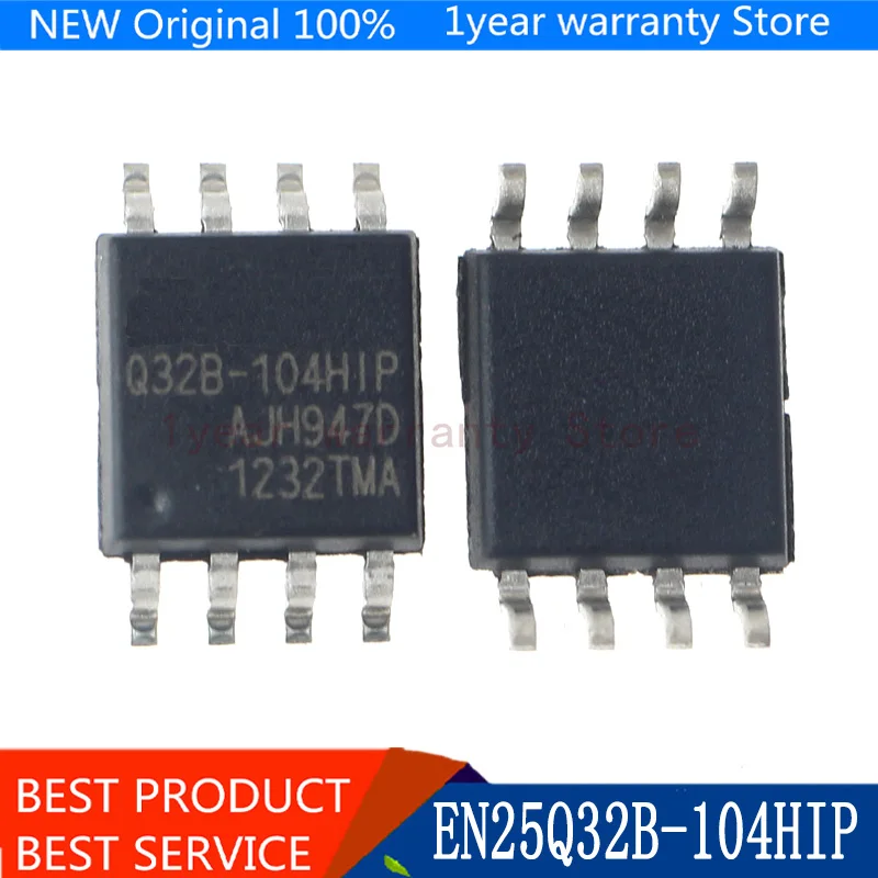 

{ New original } 5pcs W25Q64BVSSIG W25Q64FVSSIQ EN25Q32B-104HIP EN25QH64-104HIP sop-8