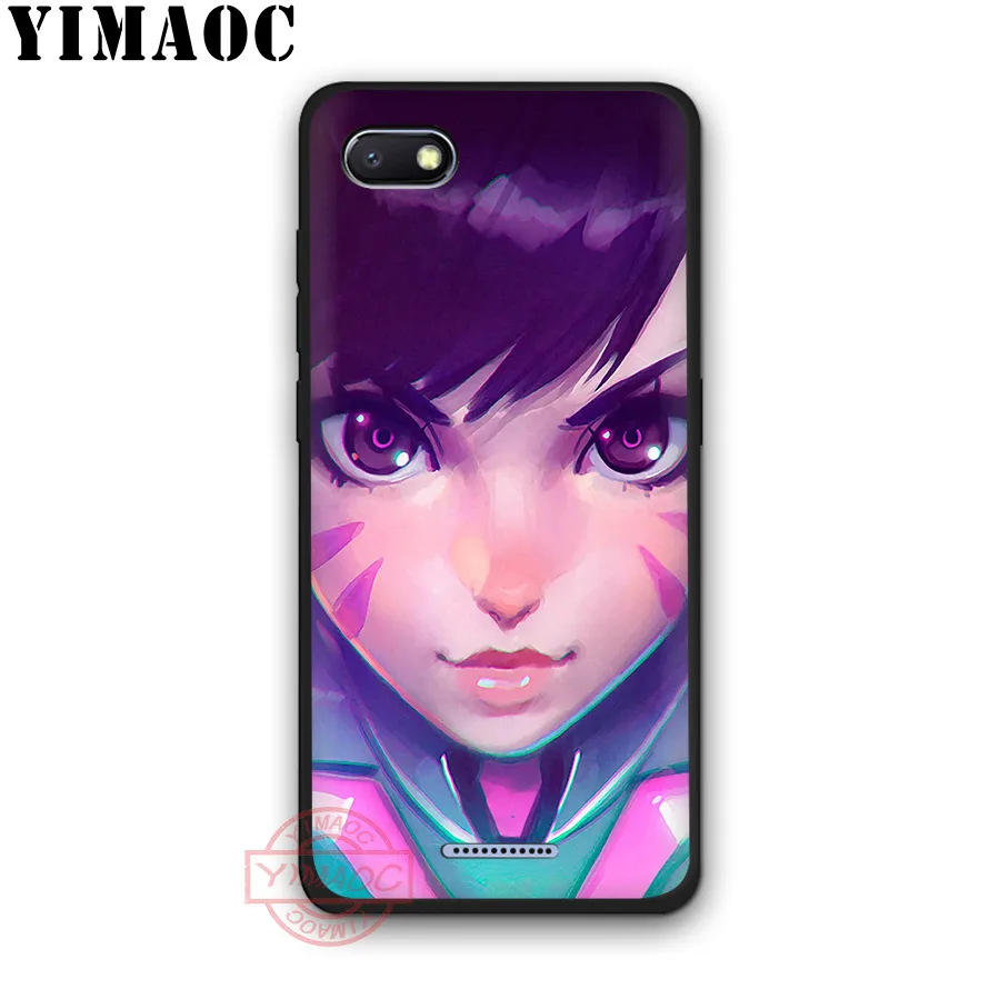 YIMAOC Overwatch Tracer 76 Pharah OW Гэндзи Мягкий силиконовый чехол для телефона Redmi Note 8 7 6 5 K20 Pro