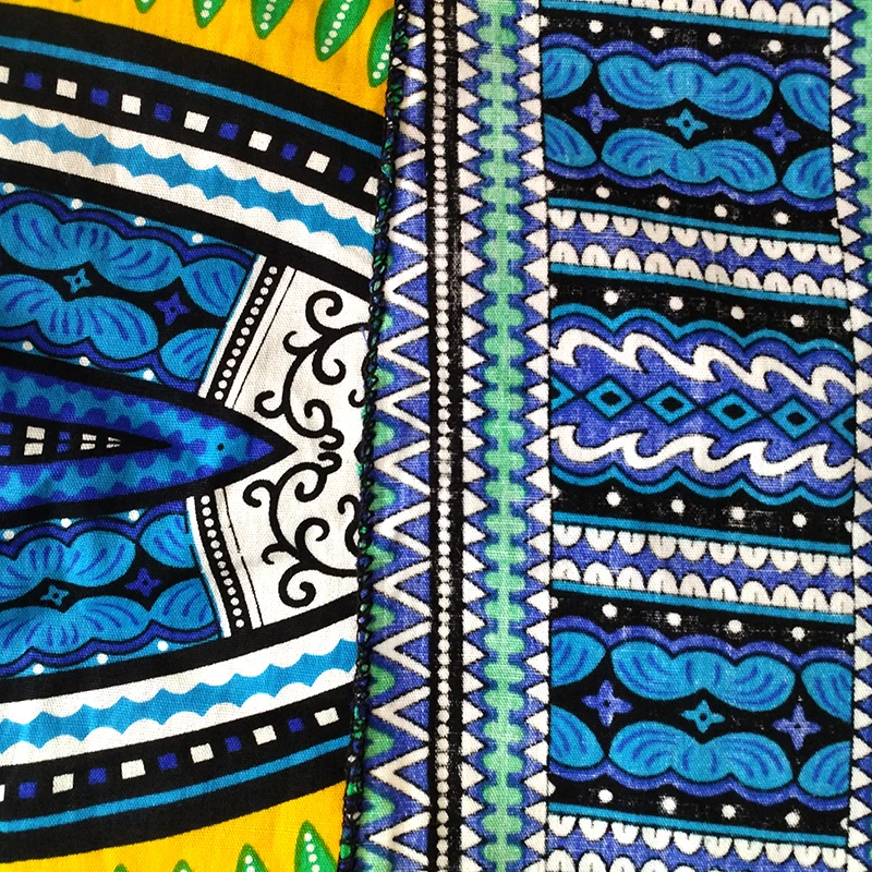 Желтое 100% хлопковое платье Afrian Dashiki с традиционным рисунком длинные платья