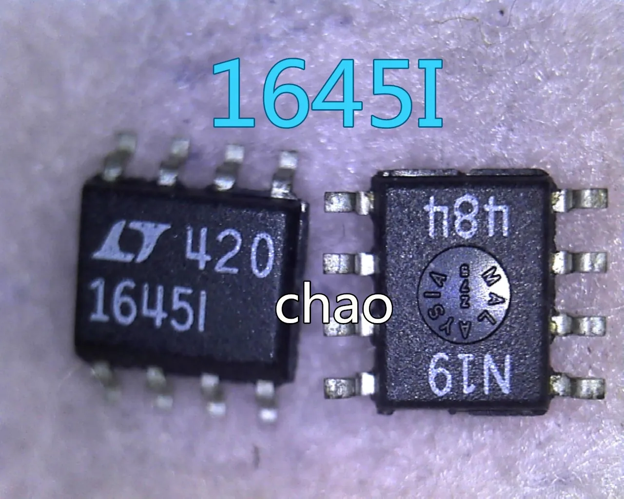 5 шт./лот LTC1645IS8 LT1645I 1645I лапками углублением SOP 8|Замыкатели| |