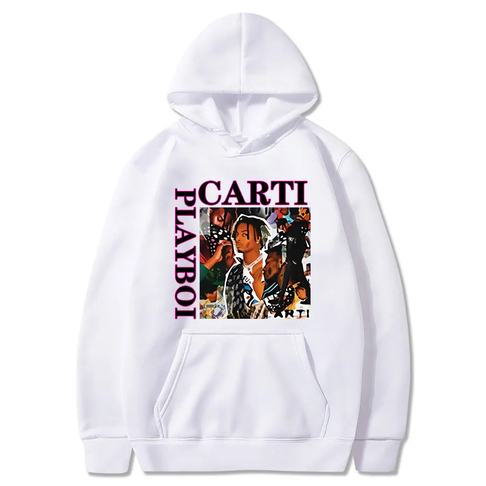 Мужская/Женская толстовка Playboi Carti осенняя Повседневная Толстовка с графическим