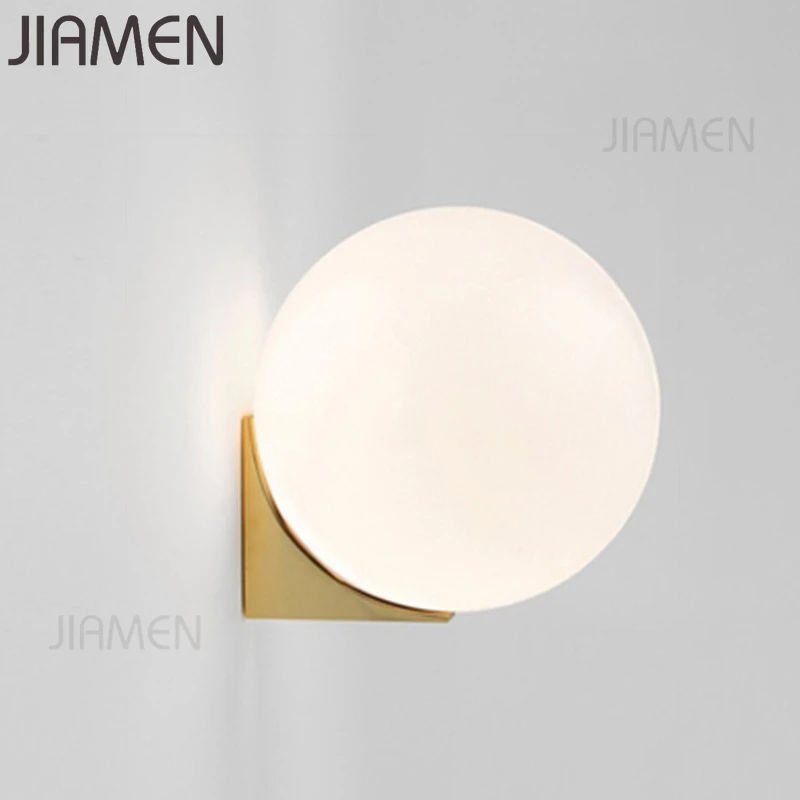 Современная настенная лампа JIAMEN со стеклянными шариками светодиодный