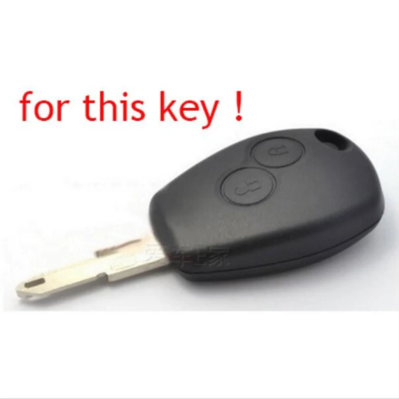 Силиконовый чехол для автомобильного ключа Renault 2 кнопки с дистанционным