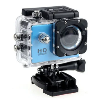 HD 1080P экшн-камера DV Sport 2,0 lcd 170D объектив водонепроницаемый pro Hero стиль камеры аксессуары для наружного действия - Цвет: Blue