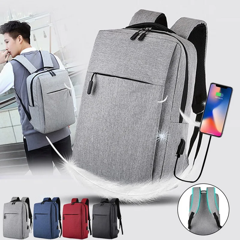 LITTHING мужской рюкзак 15,6 дюймов рюкзак для ноутбука с Usb зарядкой Mochila мужской водонепроницаемый рюкзак мужской рабочий рюкзак для путешествий
