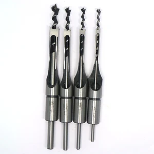 4 шт. набор профессиональных сверл для деревообработки ferramentas Набор долото с квадратным отверстием расширенный набор пилы 14-12 дюйма