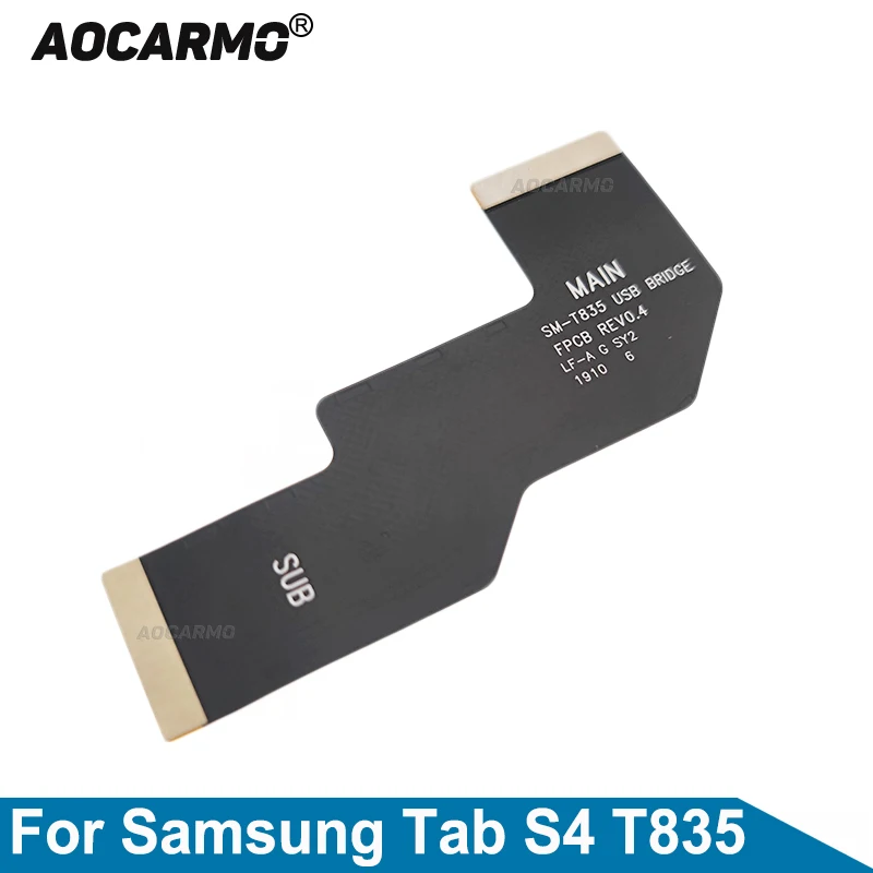 Соединитель материнской платы Aocarmo для Samsung GALAXY Tab S4 T835 t830