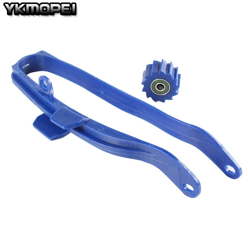 Синяя Цепь ползунок Swingarm направляющая нижний ролик для WR250F 2015 2016 WR450F YZ250F YZ450F 2009 2018