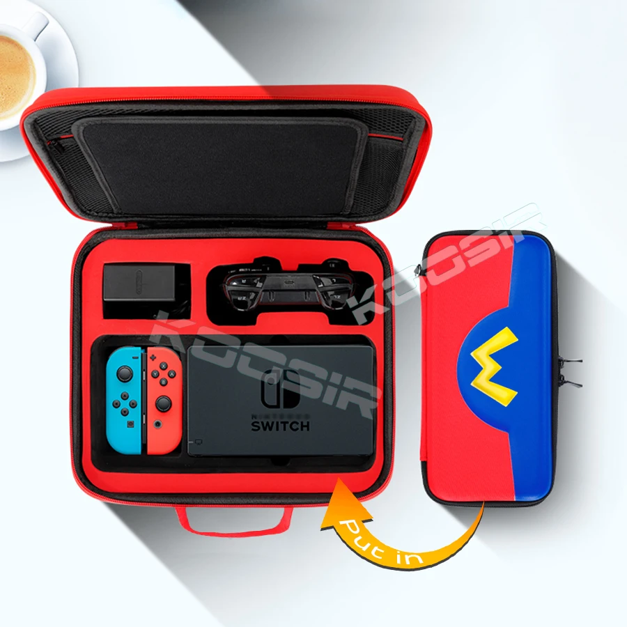 Милый чехол для хранения игр Nintendo Switch Mario переносной консоли аксессуары switch