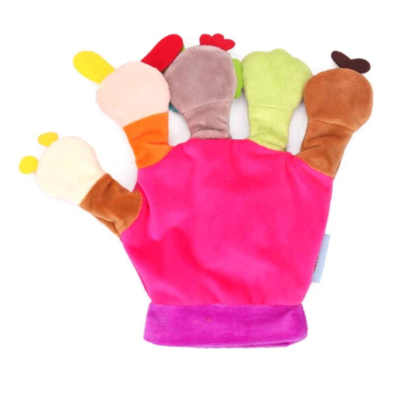

Cartoon Animal Finger Puppet Glove Music Baby Plush Toys for Children Lovely Kids Toddlers Favor Dolls Birthday Gifts