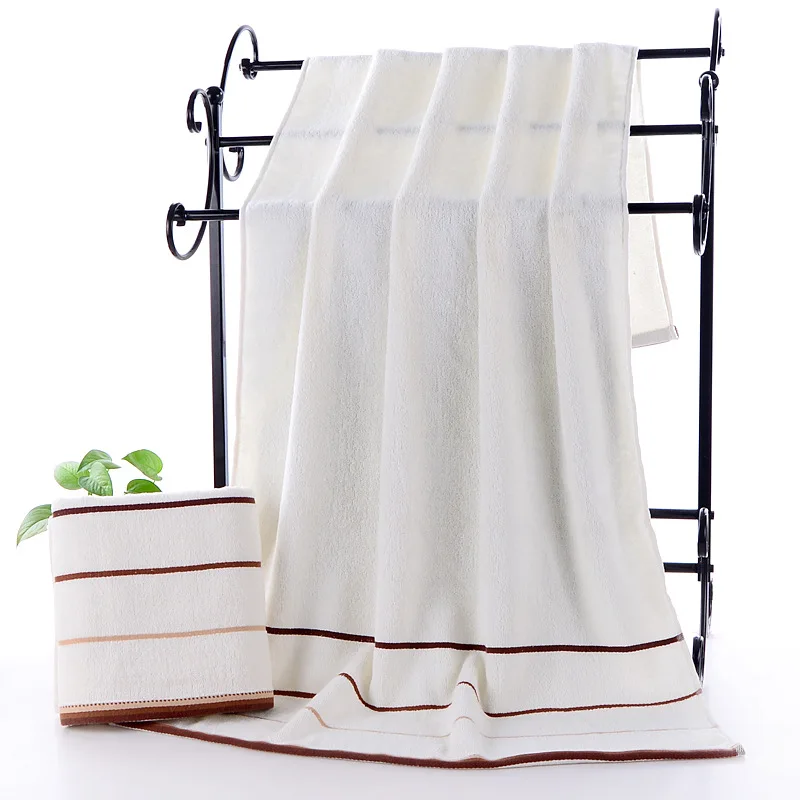 

Pure Cotton 32 Strand Three-stage Bath Towel 70 * 140 Thickened Bath Towel Soft For Men And Women Bath Household Quick Drying